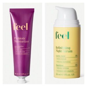 Feel Probiotic Moisturizer & Refinishing Night Serum
